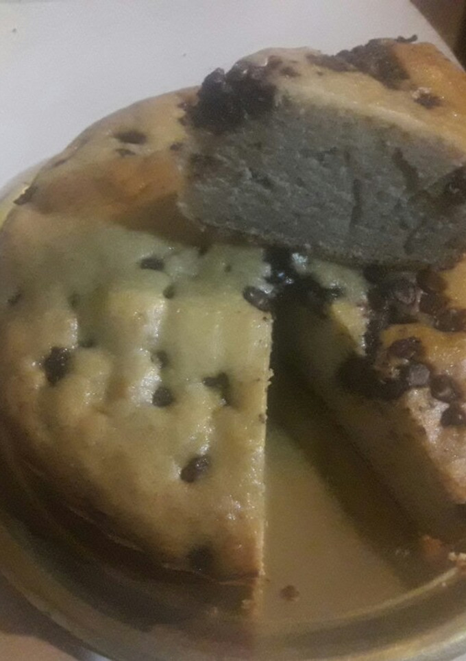 Una foto de Bizcochuelo de banana en licuadora