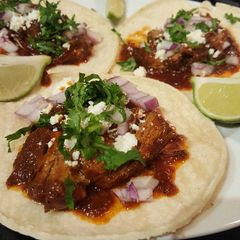 A picture of Carne Adovada.