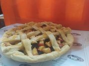 Una foto de manzanas al horno