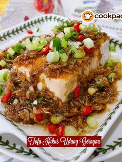 Gambar 👩🍳Tofu Kukus Udang Geragau