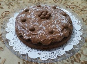 صورة لوصفة كيكة الباونتي