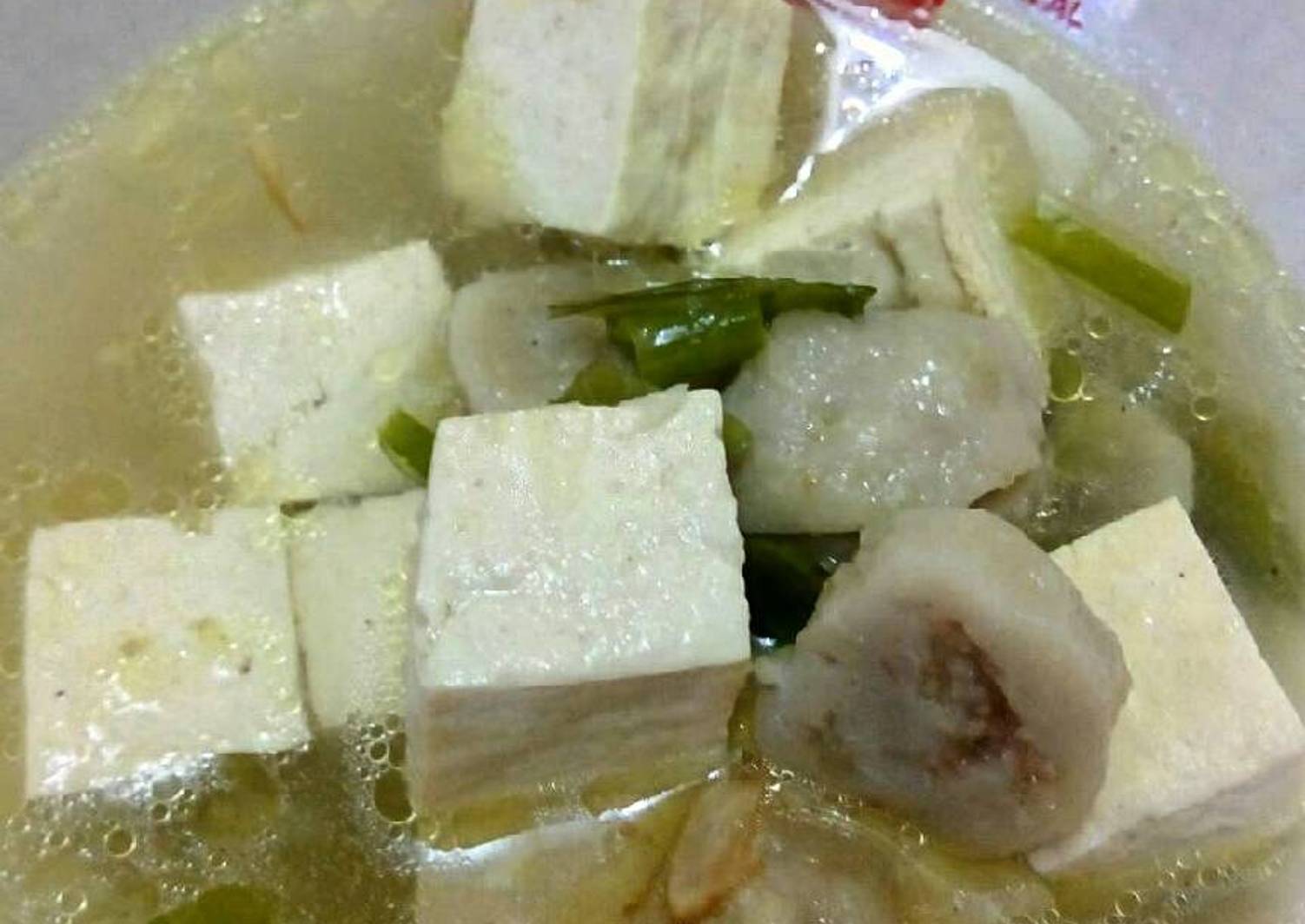 Resep Sop Tahu Bakso Oleh Weni Ramni Cookpad