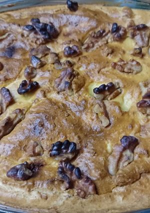 Una foto de Torta de ricotta sin harina sin azúcar
