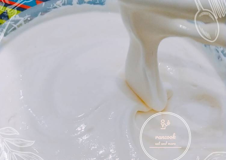 Langkah Mudah untuk Menyiapkan Cream Cheese Homemade by rancook Anti Gagal
