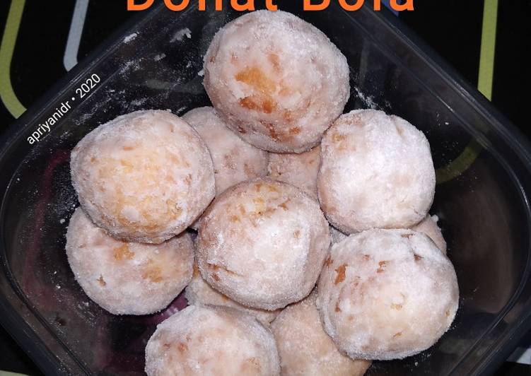Donat Bola (tanpa telur)