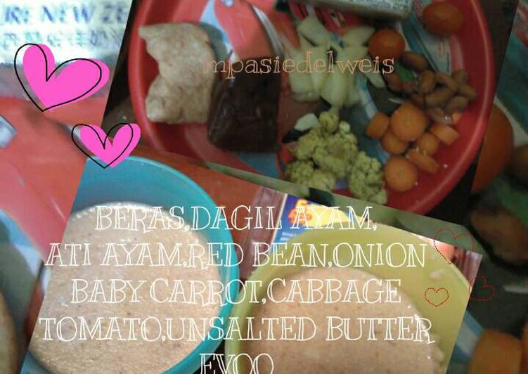 Bubur Tim ati & ayam