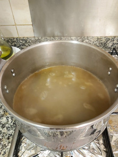 Una foto de Caldo de gambas