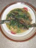 Ikan keting sayur singkil & tempe