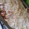 Lasaña de pollo y acelga