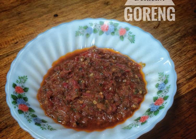 Bumbu Sambel Belacan Goreng | Cara Masak Sambel Belacan Goreng Yang Bikin Ngiler