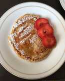 Panqueques de plátano y avena