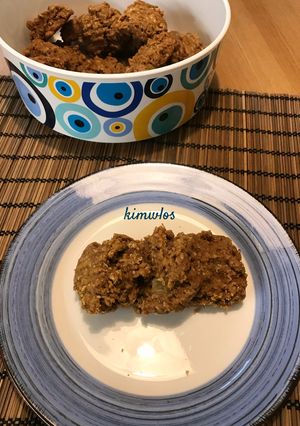 Φωτογραφία της συνταγής Μαλακά cookies με ανανά, καρύδα και βρώμη