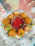 Potato cutlet potato suji cutlet