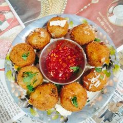 A picture of Potato cutlet potato suji cutlet.