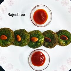 A picture of Royal And Rich Badami Hara Bhara Kebab.
