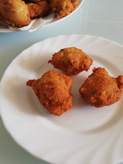 Una foto de Buñuelos de cocido