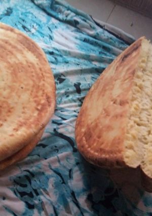 صورة لوصفة مطلوع او كسرة خميرة