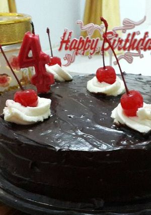 Foto resep Brownies Chocolate Ganache
