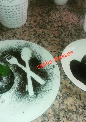 صورة لوصفة فوندون بالشوكولاتة ولا اروع 😋😍