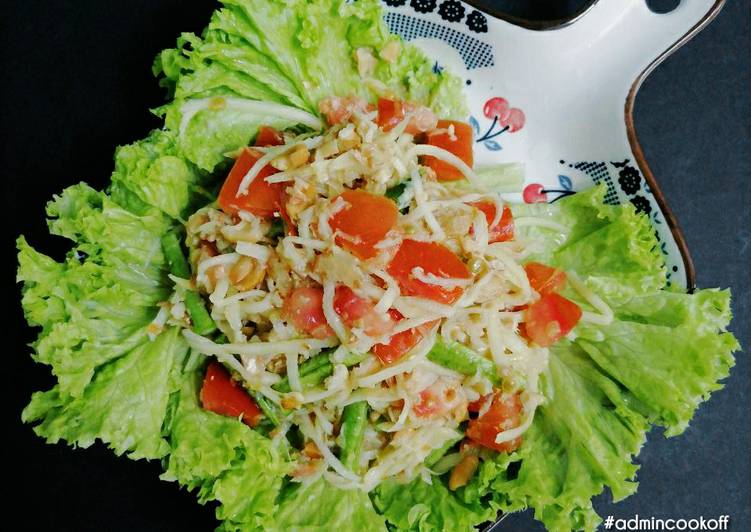 Resepi Salad Mangga Pedas Thai yang Sedap