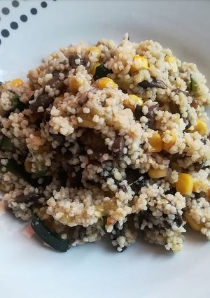 Zöldséges kuszkusz recept fotója