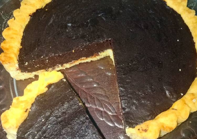 RECOMMENDED! Begini Cara Membuat Chocolate Ganache Pie Pasti Berhasil