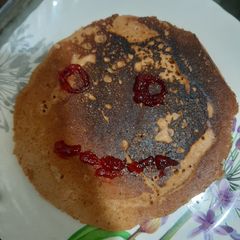 Strawberry pancake A picture of Strawberry pancake.