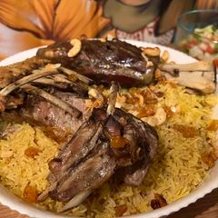 A picture of Kuzu kebab.