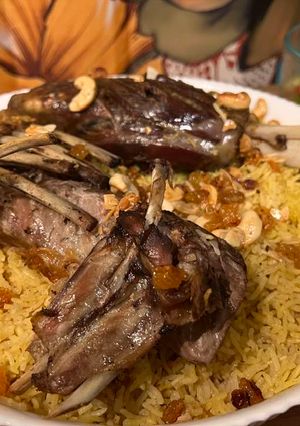 A picture of Kuzu kebab.