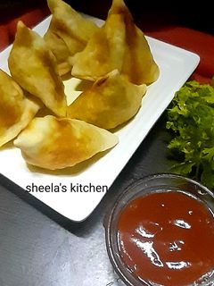 বেক্ড সমোসা (baked samosa recipe in bengali) রেসিপির প্রধান ছবি
