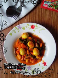 Foto resep Gulai Sayur Telur Puyuh & Udang