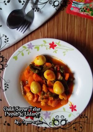 Foto resep Gulai Sayur Telur Puyuh & Udang