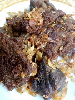 Foto resep Empal daging sapi & paru goreng