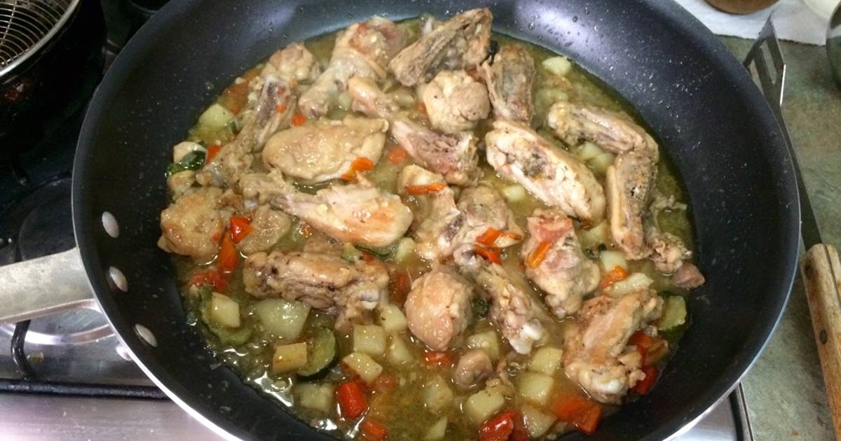 Muslos de pollo guisados - 67 recetas caseras - Cookpad