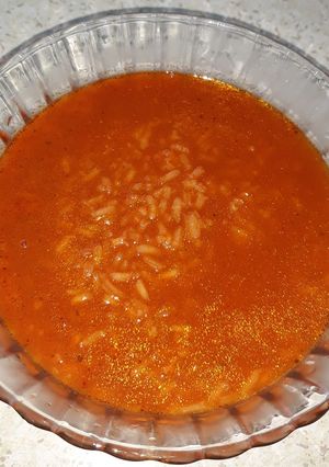 Una foto de Arroz caldoso