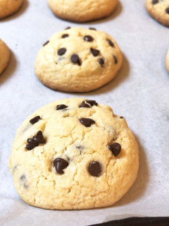 Una foto de Galletitas con chips de chocolate!