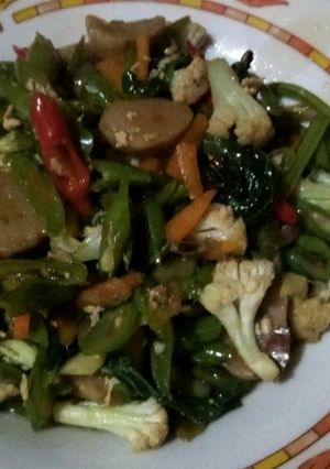 Foto resep Tumis sayur-sayuran