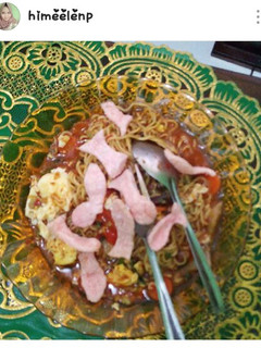 Foto resep Mie setan / Mie Pedas Manis