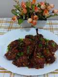 Lollipops with Schezwan sauce