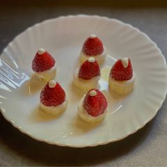 A picture of Santa Bites - no cook, no fire.