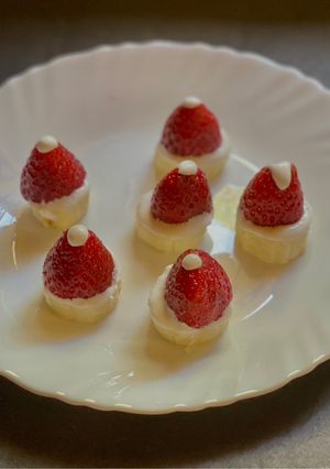 A picture of Santa Bites - no cook, no fire.