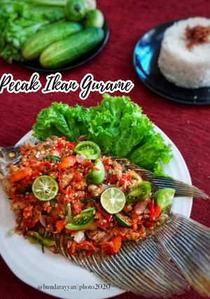 Foto resep Pecak ikan Gurame
