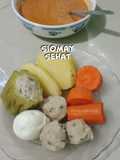 Siomay Bandeng "Kumbu Paria" Sambel Pecel
