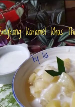 Foto resep Singkong Karamel Khas Thailand