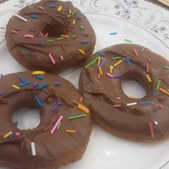 Chocolate donuts A picture of Chocolate donuts.