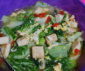 Resep Mudah Tumis tahu telur sawi putih Ala Warung Resep Mudah Tumis tahu telur sawi putih Ala Warung