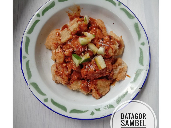 Resep Batagor Sambel Kacang yang Enak