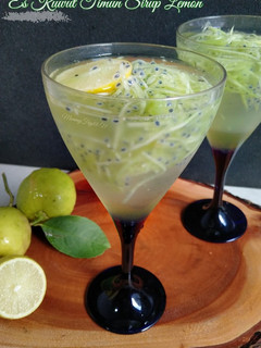 Foto resep Es Kuwut Timun Sirup Lemon