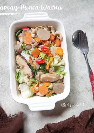 Foto resep Capcay Panca Warna