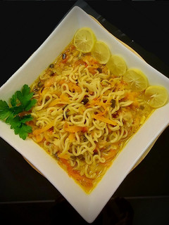 عکسی از دستور سوپ نودل